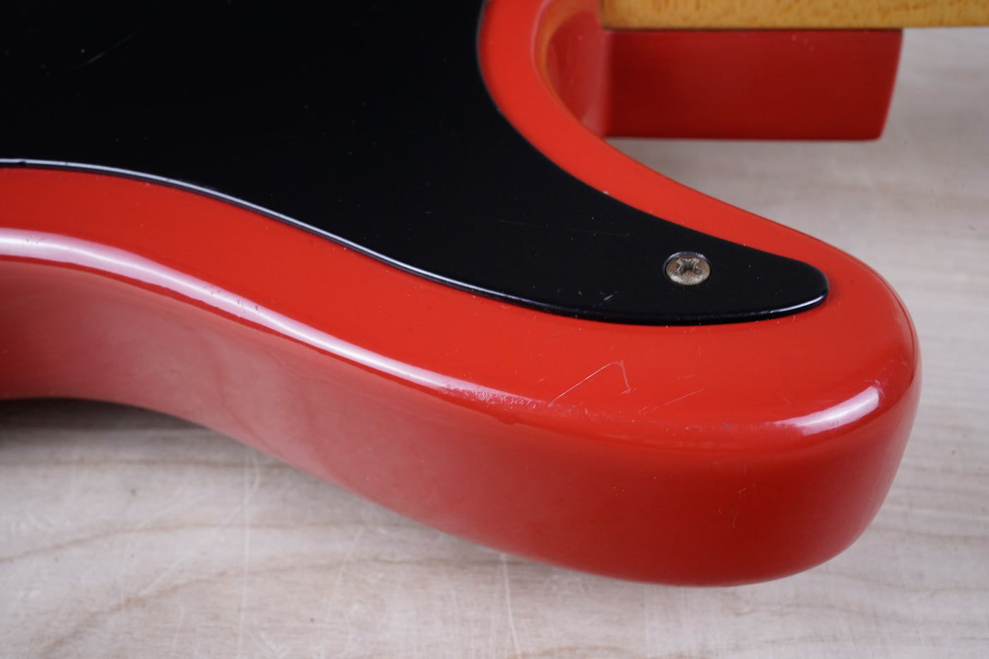 Fender Bullet S-2 1981 Red USA "V" Neck Telecaster Style SS w/ Bag