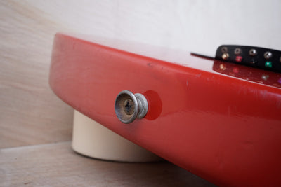 Fender Bullet S-2 1981 Red USA "V" Neck Telecaster Style SS w/ Bag