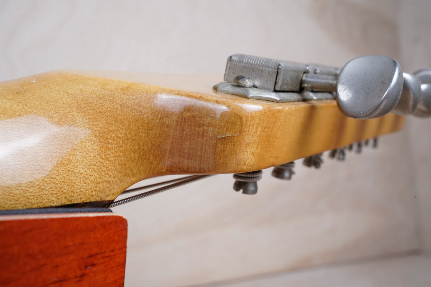 Fender Bullet S-2 1981 Red USA "V" Neck Telecaster Style SS w/ Bag