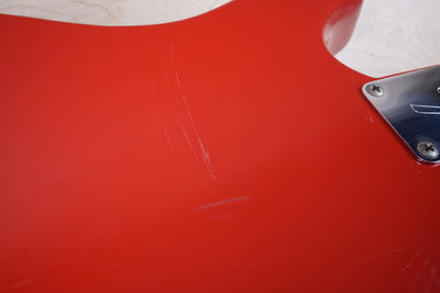 Fender Bullet S-2 1981 Red USA "V" Neck Telecaster Style SS w/ Bag