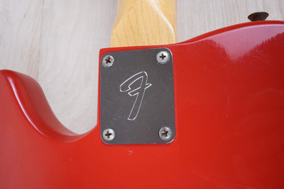 Fender Bullet S-2 1981 Red USA "V" Neck Telecaster Style SS w/ Bag