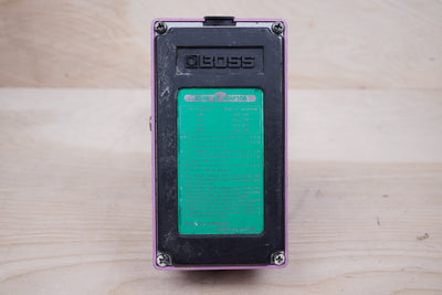 Boss HF-2 Hi Band Flanger (Green Label) 1986 Pink Made in Japan