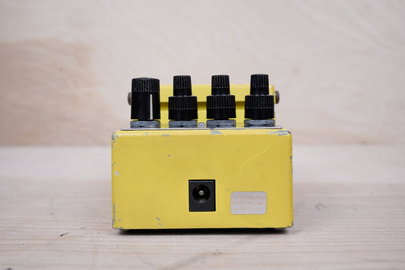 Boss SD-2 Dual OverDrive (Silver Label) 1993 Yellow Made in Taiwan