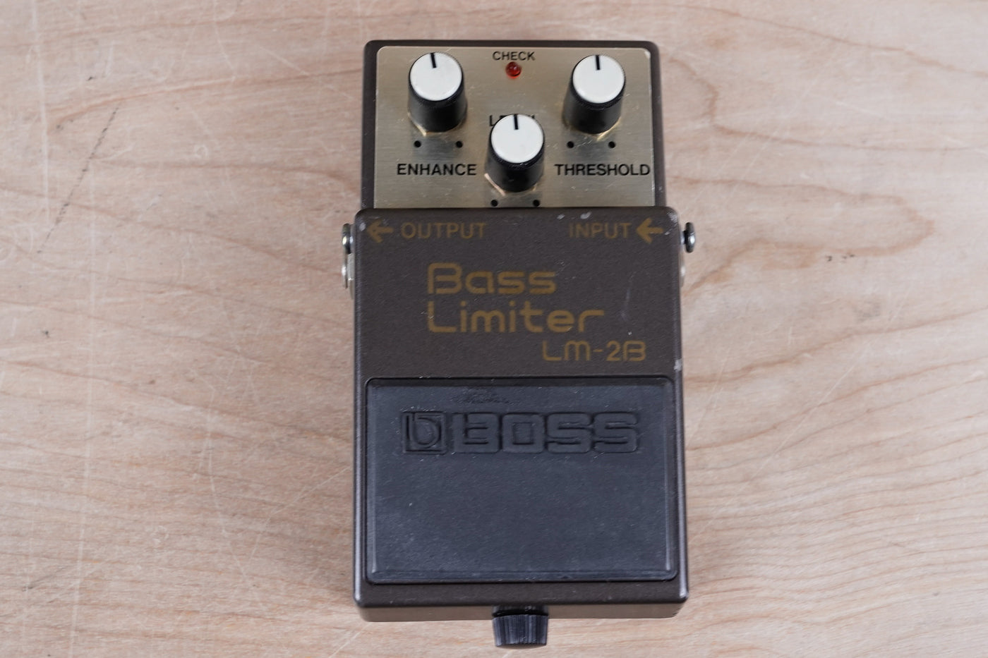 Boss LM-2B Bass Limiter (Silver Label) 1993 Brown