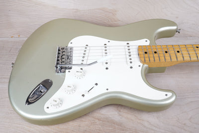 Fender ST-57 Stratocaster Reissue CIJ 1996 Aged Inca Silver Japan w/ Bag