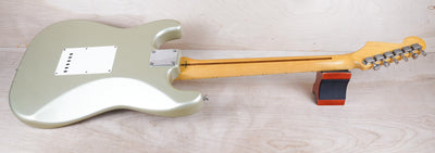 Fender ST-57 Stratocaster Reissue CIJ 1996 Aged Inca Silver Japan w/ Bag