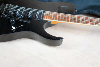 Ibanez RG2570EX Prestige 2003 Galaxy Black Lo TRS Trem Made in Japan MIJ w/ Bag