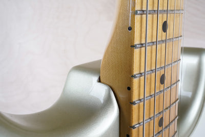 Fender ST-57 Stratocaster Reissue CIJ 1996 Aged Inca Silver Japan w/ Bag