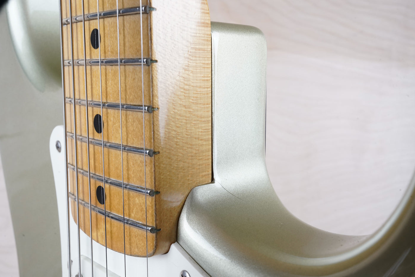 Fender ST-57 Stratocaster Reissue CIJ 1996 Aged Inca Silver Japan w/ Bag