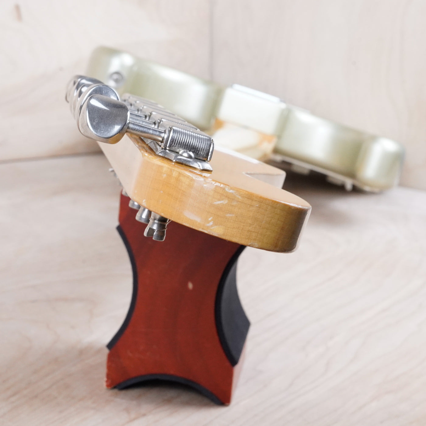 Fender ST-57 Stratocaster Reissue CIJ 1996 Aged Inca Silver Japan w/ Bag