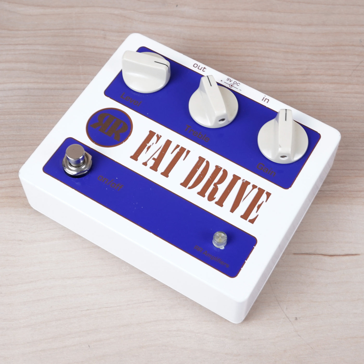 RR Amplifiers Fat Drive Effects Pedal