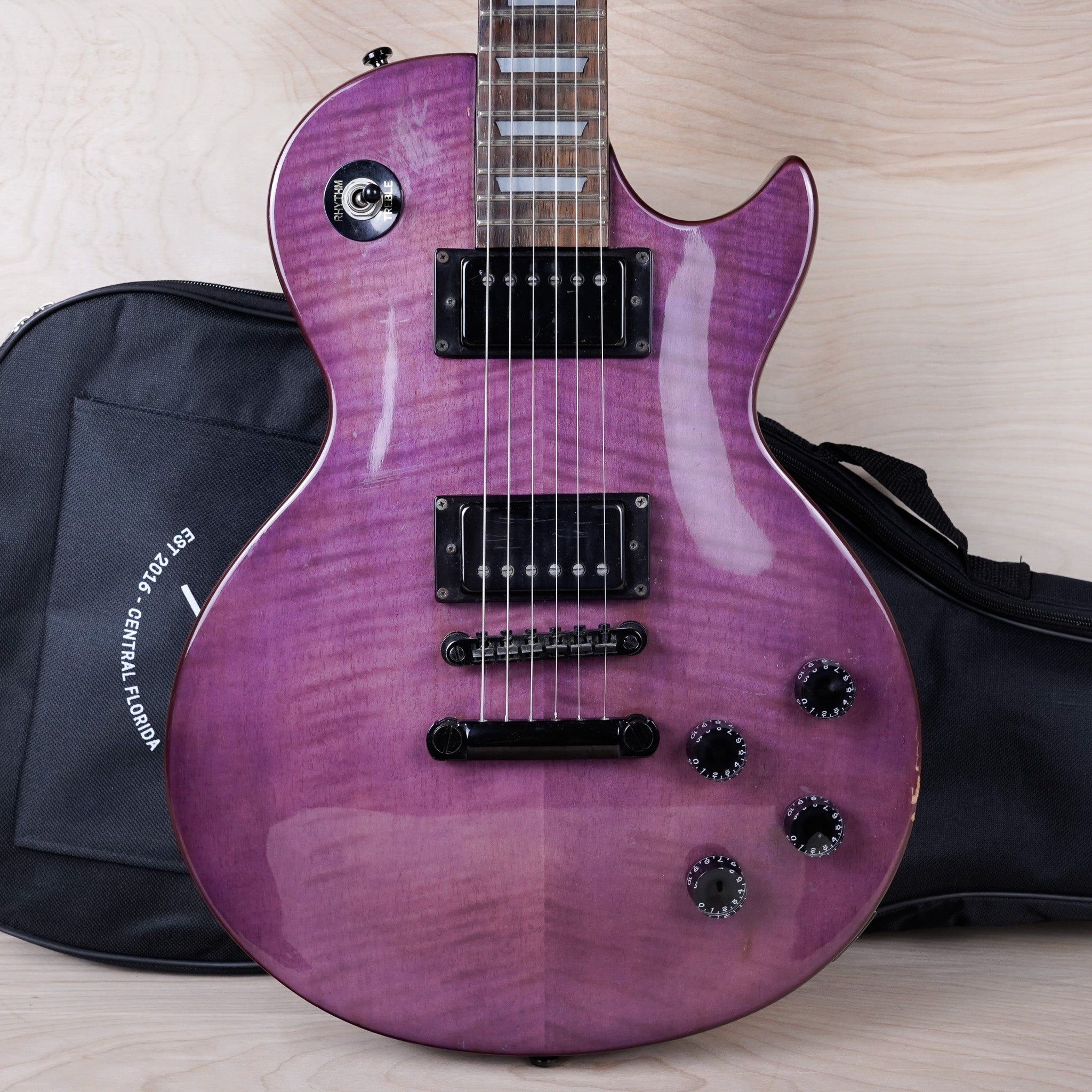 Tokai ALS42S Love Rock Model MIK 1999 See Through Purple w/ Bag – A ...