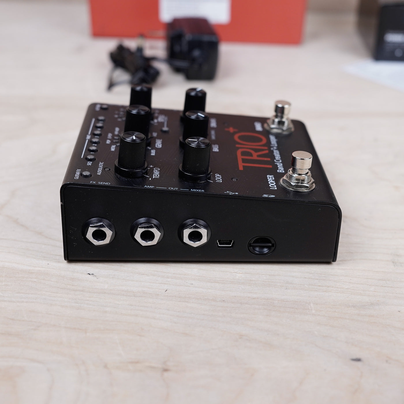 DigiTech TRIO Plus Band Creator + Looper in Box with Power Adapter, 16gb SD card, Paperwork
