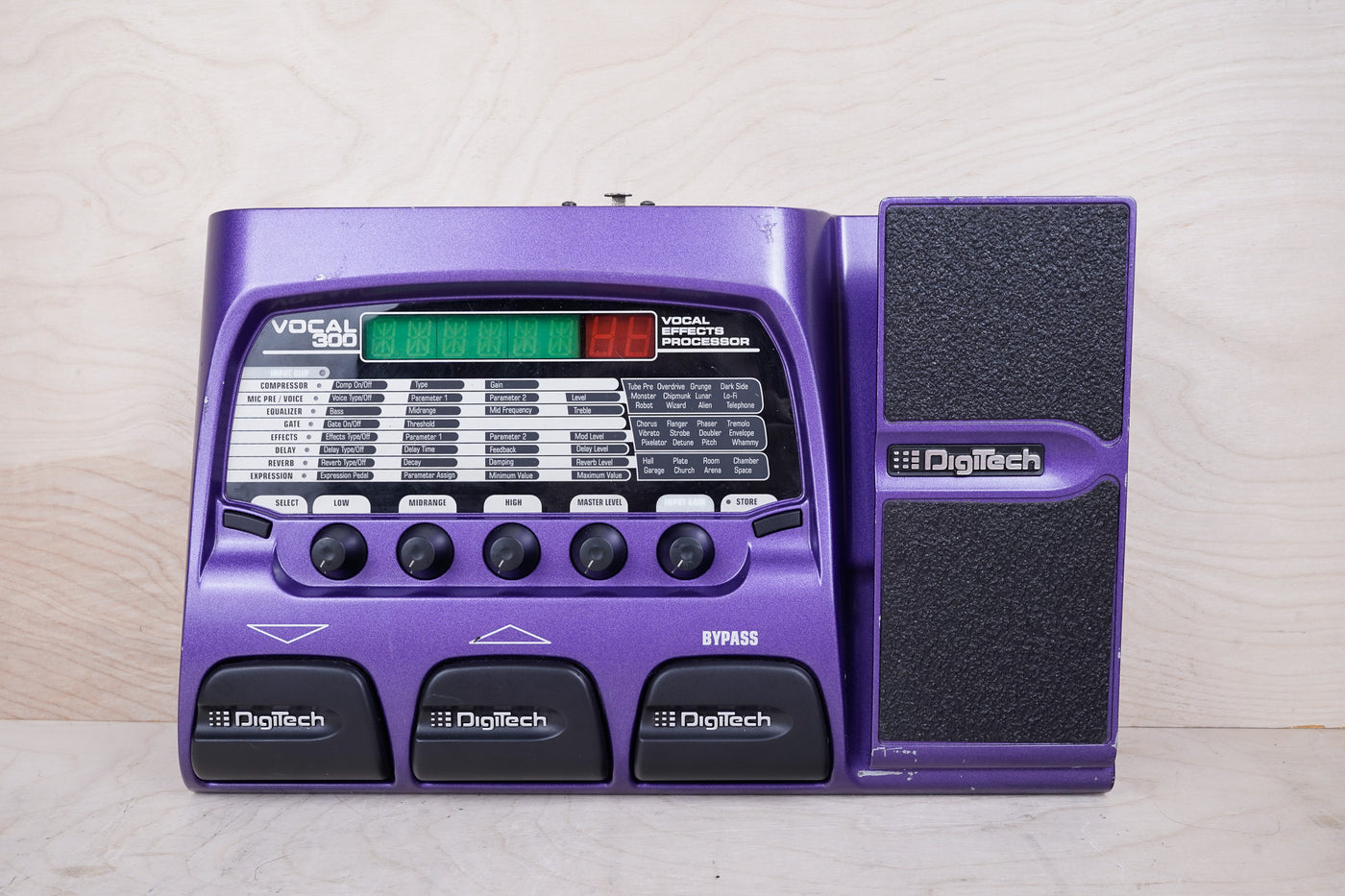 DigiTech Vocal 300 Vocal Effects Processor Purple