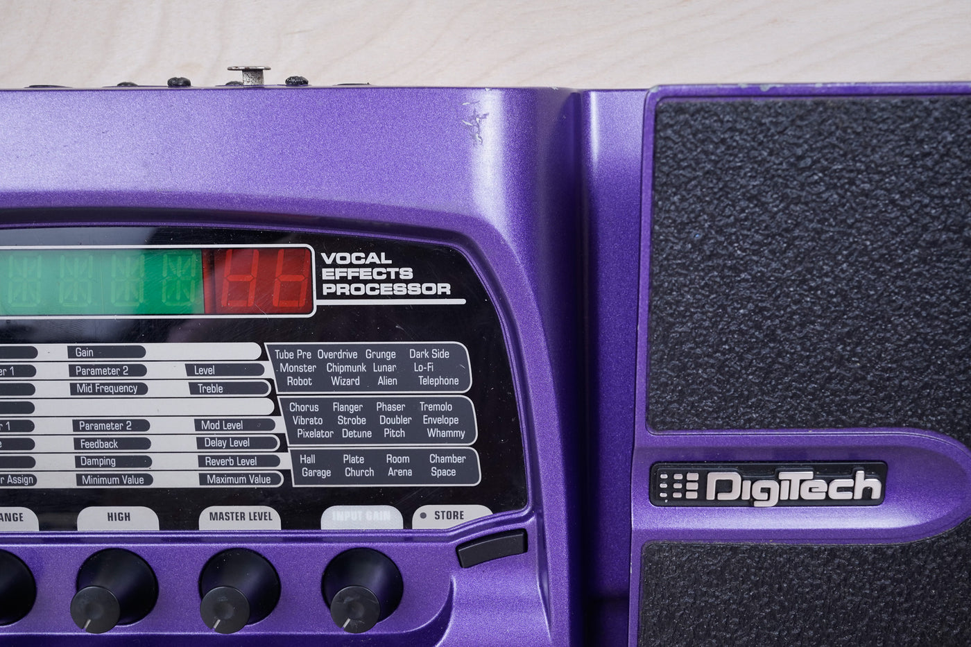 DigiTech Vocal 300 Vocal Effects Processor Purple