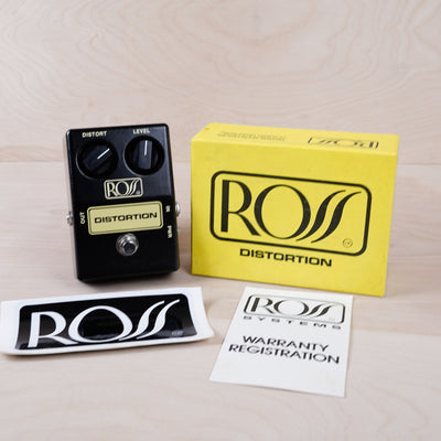 Ross Model R50 Distortion in Box w/ Sticker, Paperwork