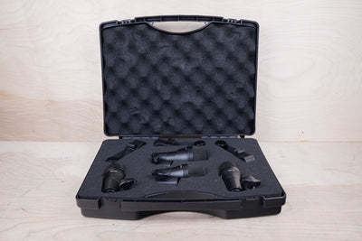 Digital Reference DRDK4 4-Piece Drum Mic Kit with Case