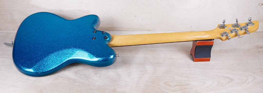 Ibanez Talman TC825 MIJ 1996 Flaked Blue Sparkle Factory Bigsby