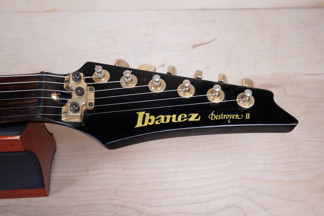 Ibanez Destroyer II DT330 MIJ 1985 Black Vintage Made in Japan