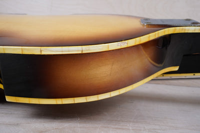 Greco VB-360 Violin Bass MIJ Vintage 1970s Sunburst Maxon Pickups w/ OHSC