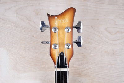 Greco VB-360 Violin Bass MIJ Vintage 1970s Sunburst Maxon Pickups w/ OHSC