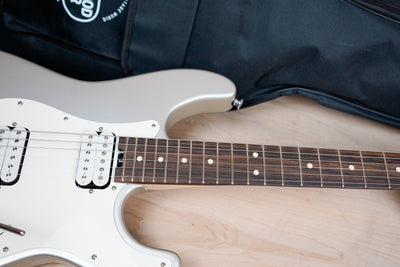 Charvel Prashant Aswani Signature Pro-Mod So-Cal PA28 2022 Inca Silver w/ Bag