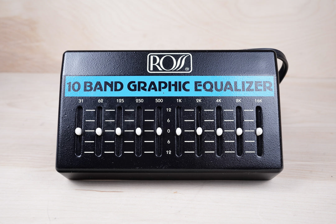 Ross 10 Band Graphic Equalizer in Box – A Flash Flood of Gear