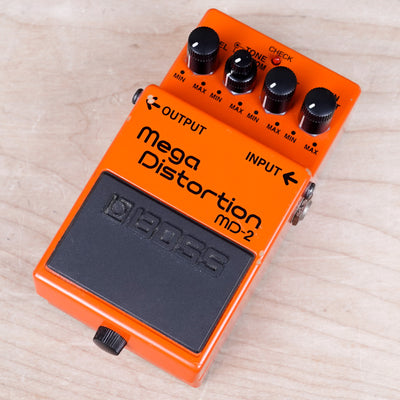 Boss MD-2 Mega Distortion Pedal (Silver Label) 2006