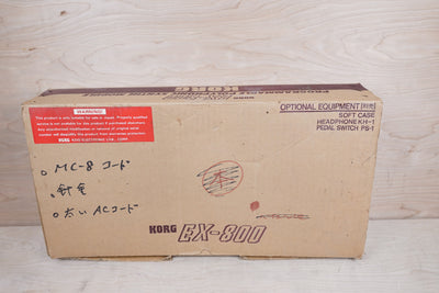 Korg EX-800 Programmable Polyphonic Synth Module in box w/ Power Supply