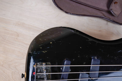 Fender PJ-535 Jazz Bass Special MIJ 1985 Black Made in Japan w/ Bag