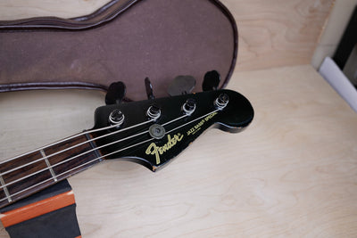 Fender PJ-535 Jazz Bass Special MIJ 1985 Black Made in Japan w/ Bag