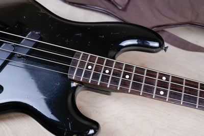 Fender PJ-535 Jazz Bass Special MIJ 1985 Black Made in Japan w/ Bag