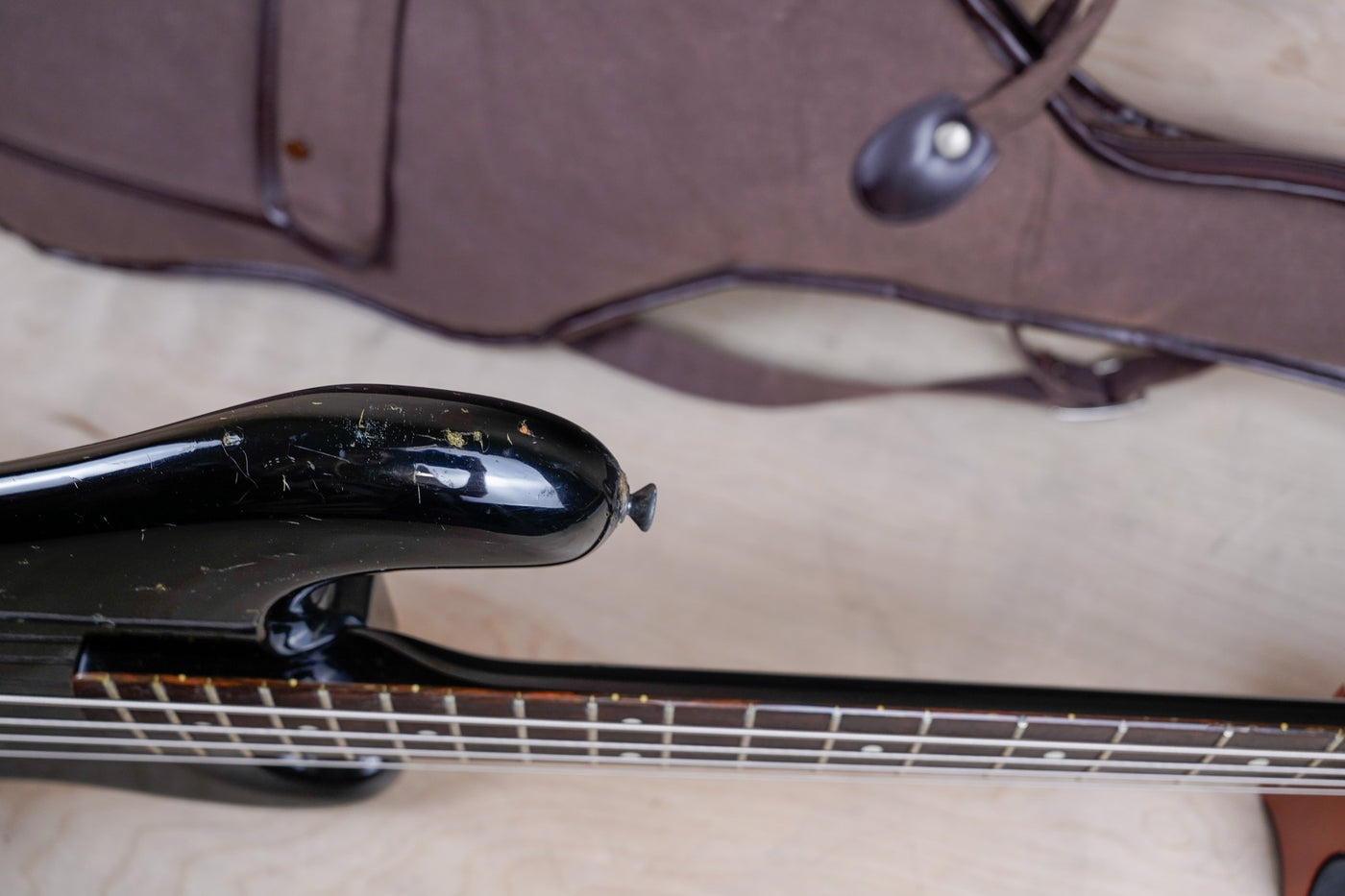Fender PJ-535 Jazz Bass Special MIJ 1985 Black Made in Japan w/ Bag