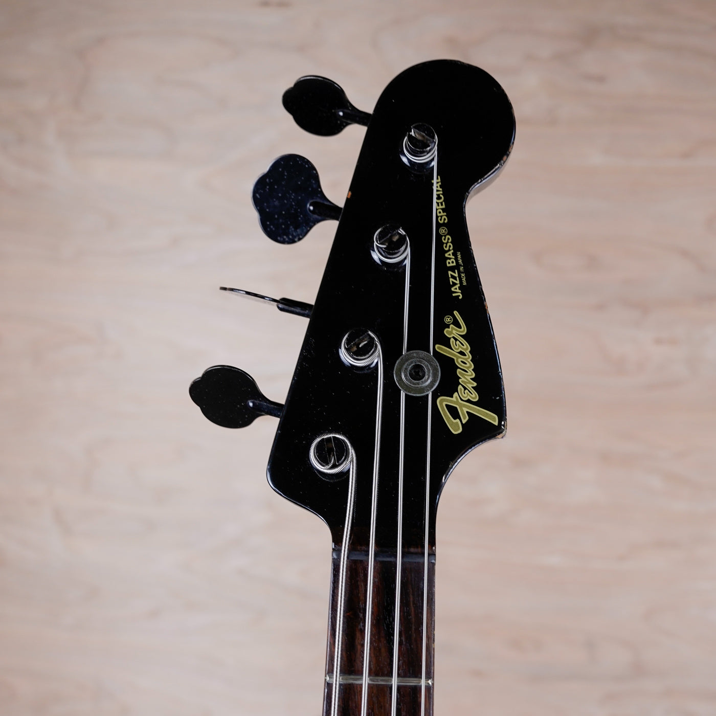 Fender PJ-535 Jazz Bass Special MIJ 1985 Black Made in Japan w/ Bag