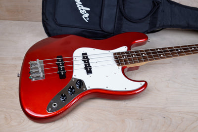 Fender JB Standard Jazz Bass MIJ 2012 Candy Apple Red Made in Japan w/ Bag