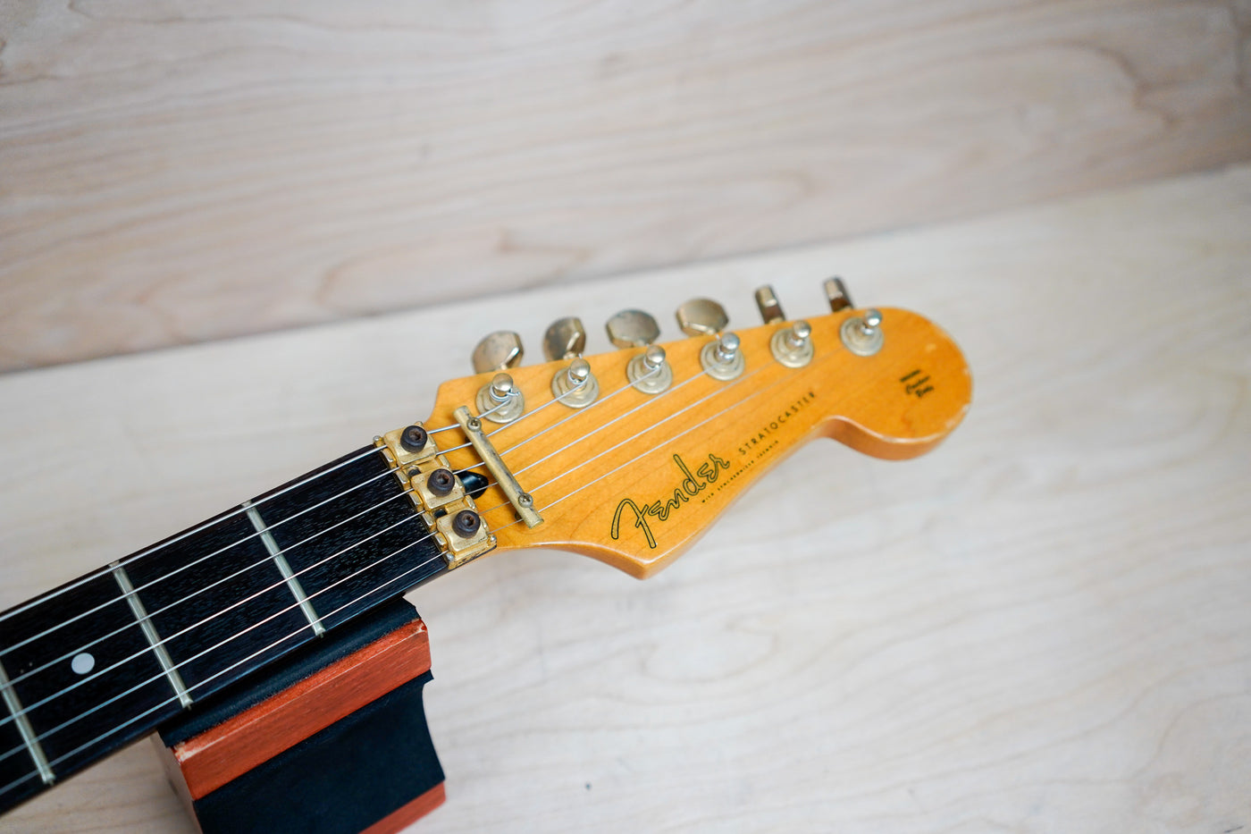 Fender Order Made ST-Pro Stratocaster Pro Feel w/ Floyd Rose MIJ 1984 Aged Lake Placid Blue w/ Bag