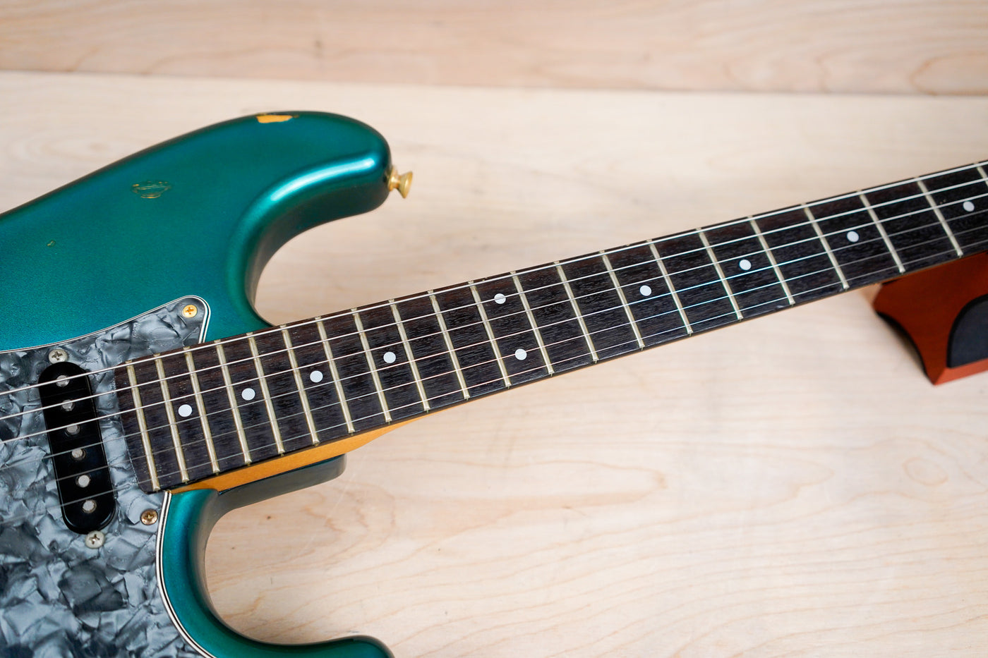 Fender Order Made ST-Pro Stratocaster Pro Feel w/ Floyd Rose MIJ 1984 Aged Lake Placid Blue w/ Bag