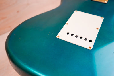 Fender Order Made ST-Pro Stratocaster Pro Feel w/ Floyd Rose MIJ 1984 Aged Lake Placid Blue w/ Bag