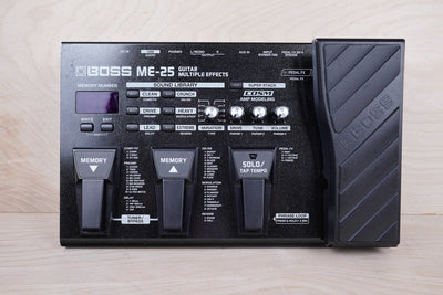 Boss ME-25 Guitar Multi-Effect Unit Black w/ Power Adapter