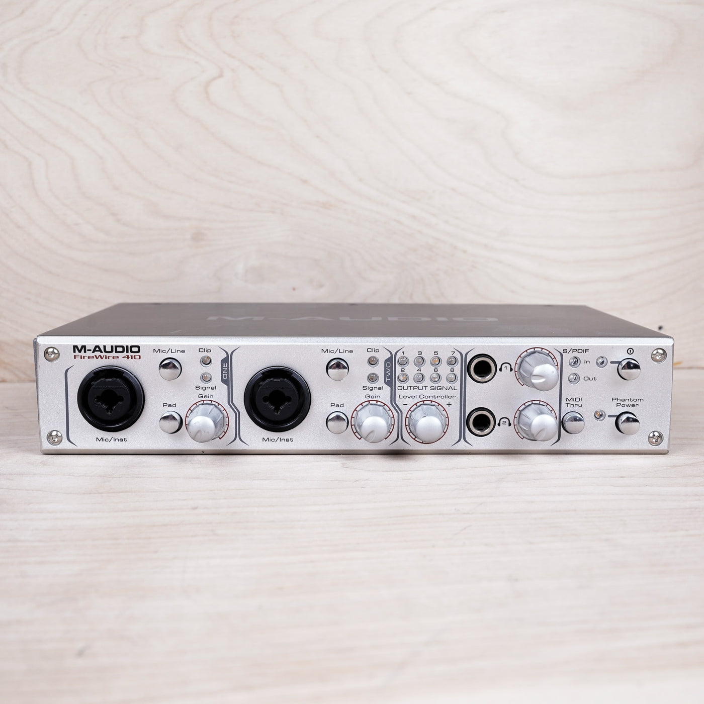 M-Audio Firewire 410 Silver Audio and MIDI Firewire Interface Unit Only