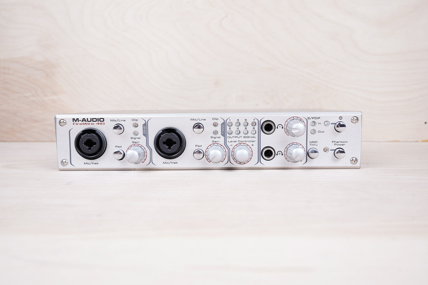 M-Audio Firewire 410 Silver Audio and MIDI Firewire Interface Unit Only