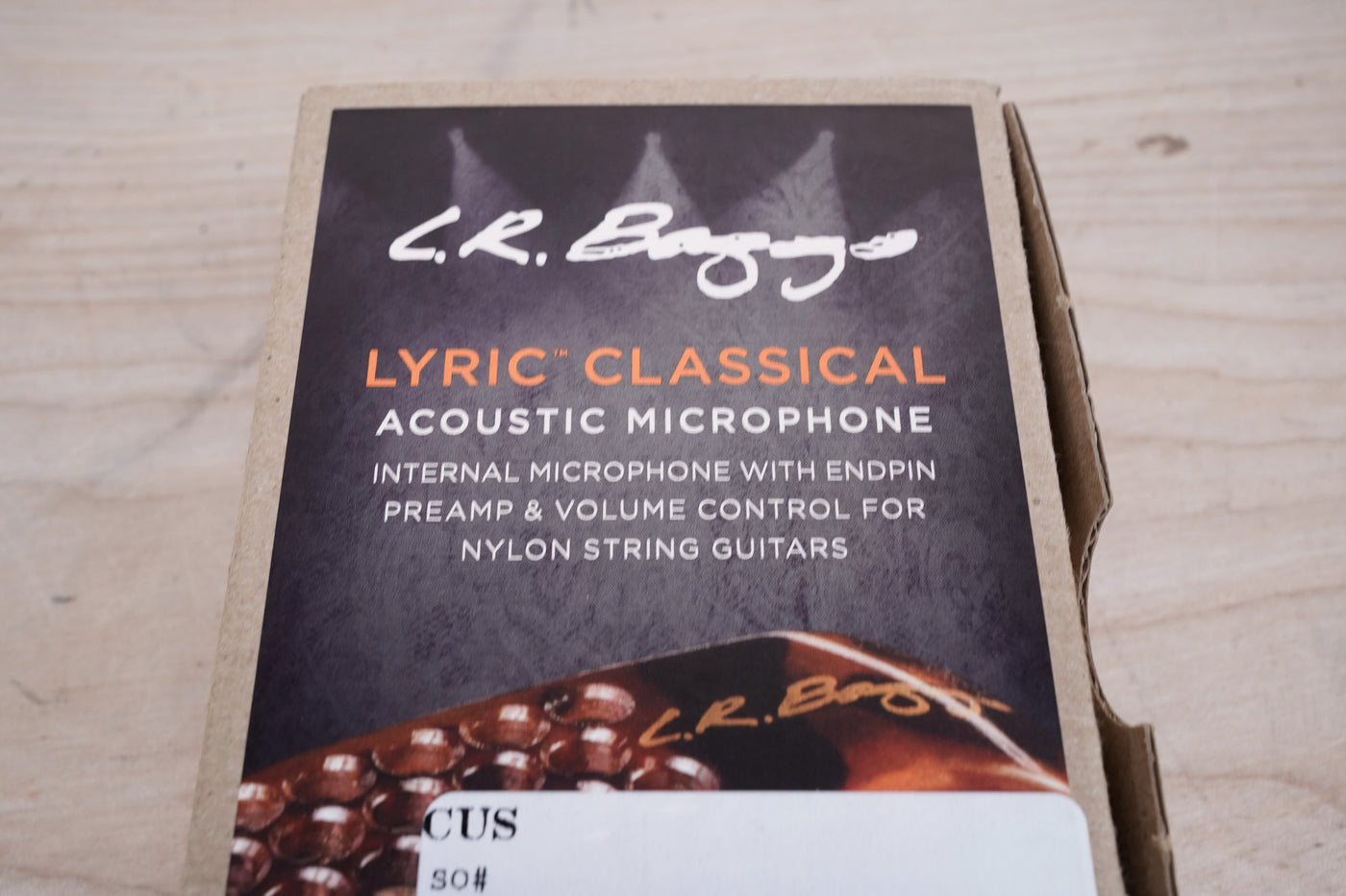 LR Baggs LYRIC-C Classical Guitar Pickup with Endpin Jack