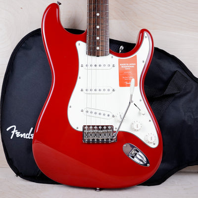 Fender Traditional '60s Stratocaster MIJ 2019 Torino Red Made in Japan w/ Bag