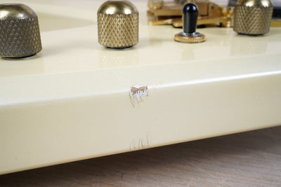 Greco MTV-60 MIJ 1984 Vintage White Dry 1982 Pickups Spin Diver Locking Tremolo Japan Flying V Style w/ Bag