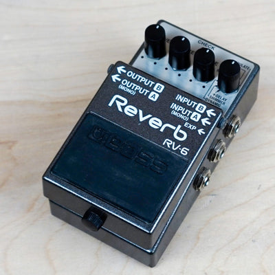 Boss RV-6 Reverb (Black Label) Effect Pedal