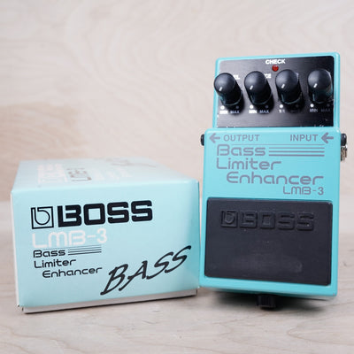 Boss LMB-3 Bass Limiter Enhancer (Silver Label) 2013 Blue In Box w/ Paperwork