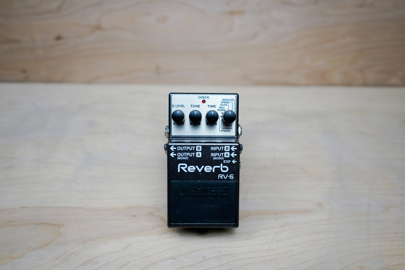 Boss RV-6 Reverb (Black Label) Effect Pedal