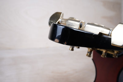 Greco MTV-60 MIJ 1984 Vintage White Dry 1982 Pickups Spin Diver Locking Tremolo Japan Flying V Style w/ Bag