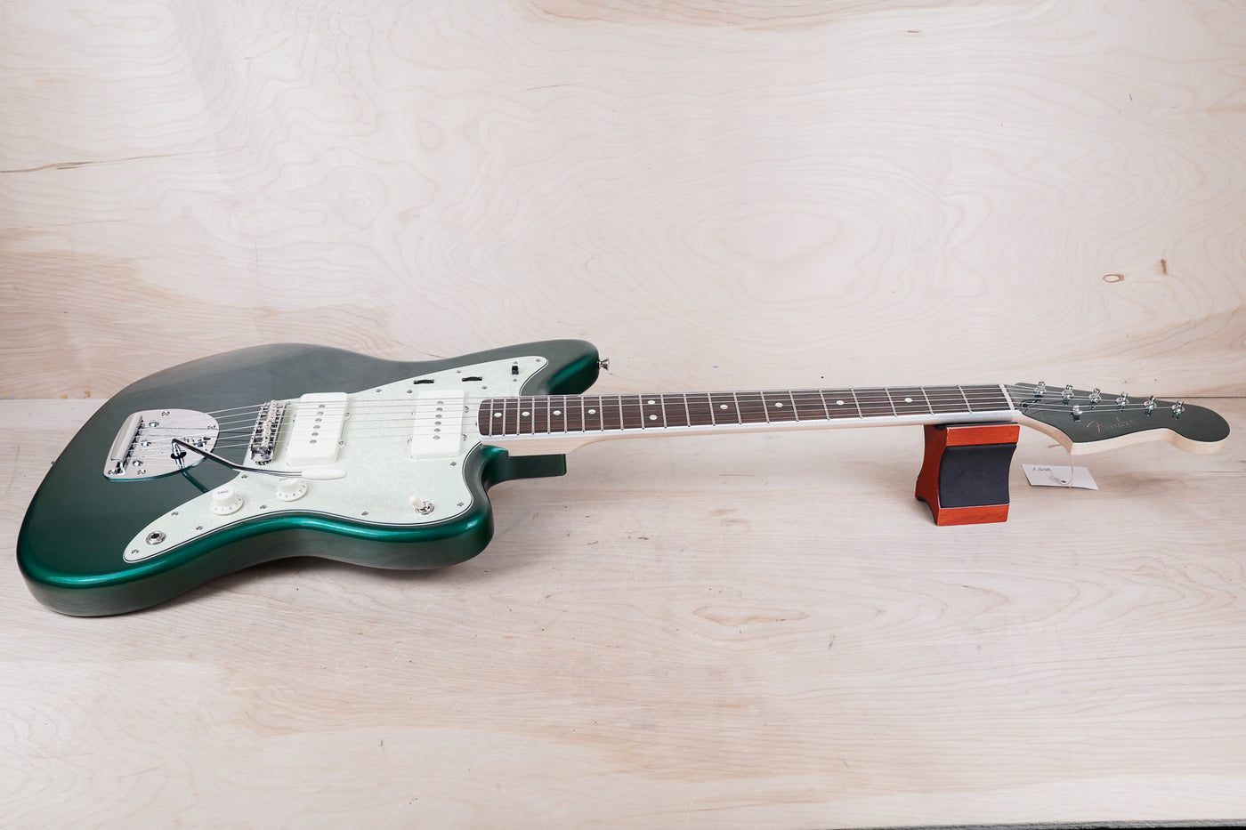 Fender FSR Traditional II '60s Jazzmaster MIJ 2024 Sherwood Green Metallic with Matching Headstock Japan Exclusive w/ Bag