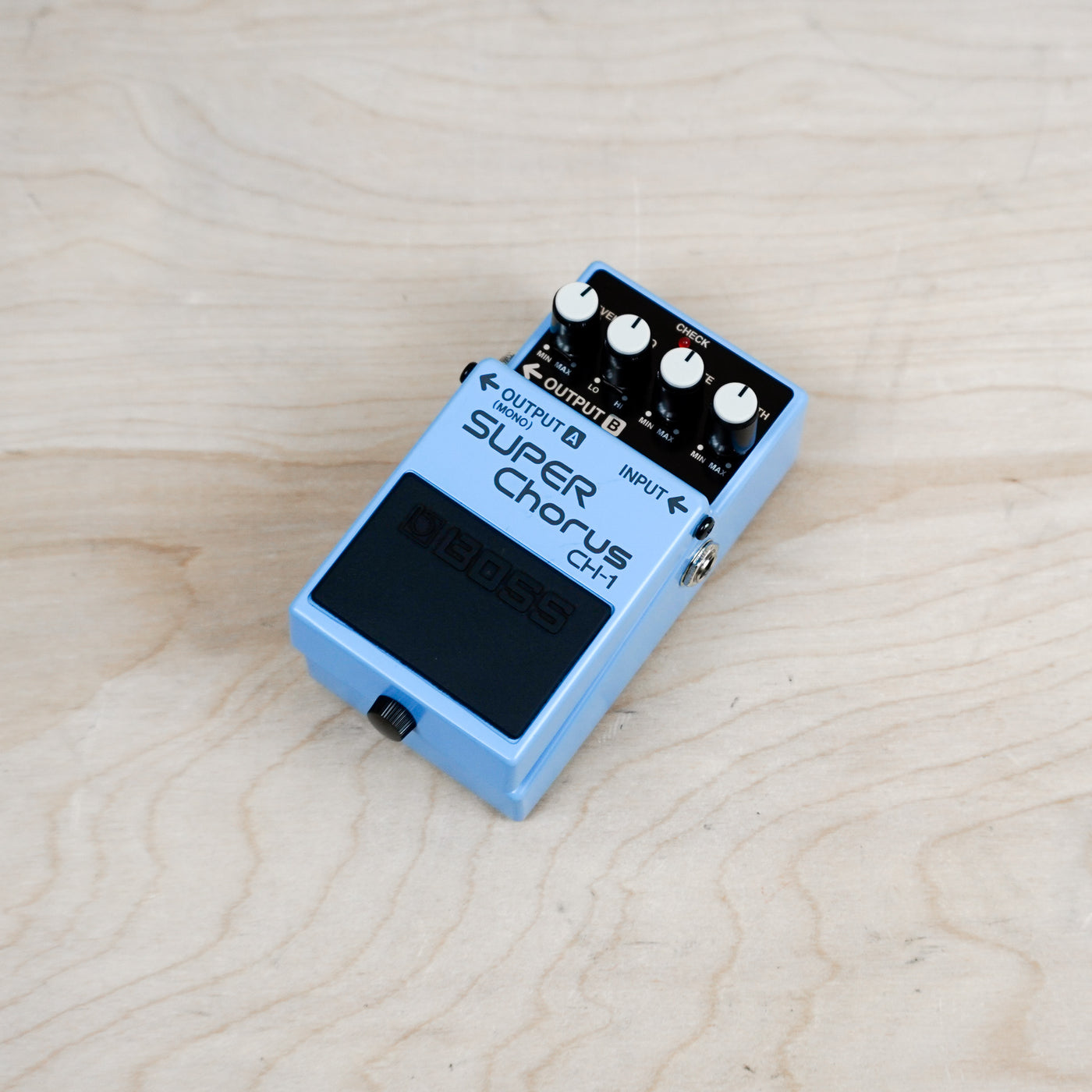 Boss CH-1 Super Chorus (Dark Gray Label) Pedal 2009 Blue